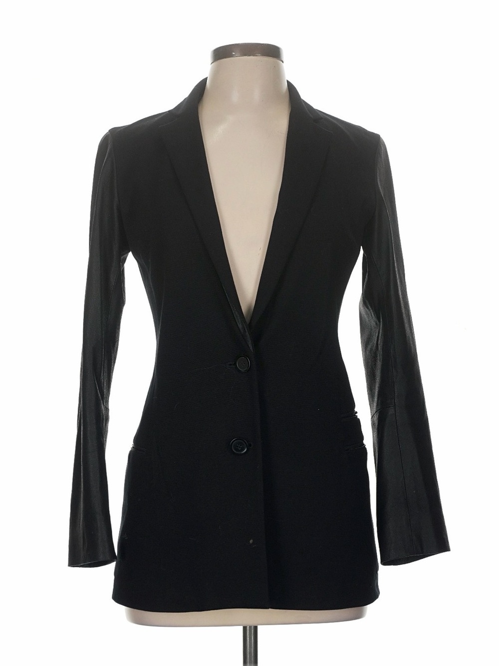 Theory Black Women's Tailored Blazer Jacket SZ 8